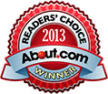 Winner, 2013 Readers' Choice Award