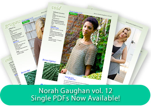 Norah Gaughan vol.12 - Single PDFs Now Available!
