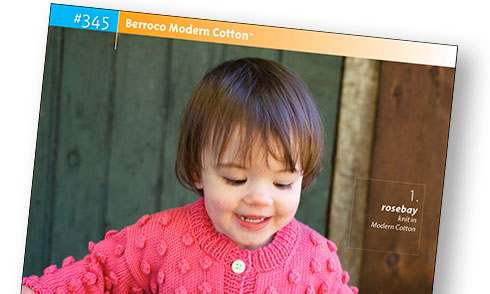 Booklet #345 Berroco Modern Cotton™