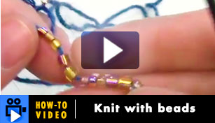Hoe-to-Video: Knit with Beads