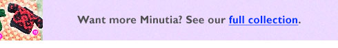 Check out Minutia patterns.