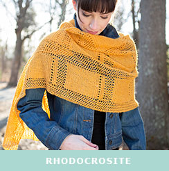Rhodocrosite, knit in Berroco Folio™