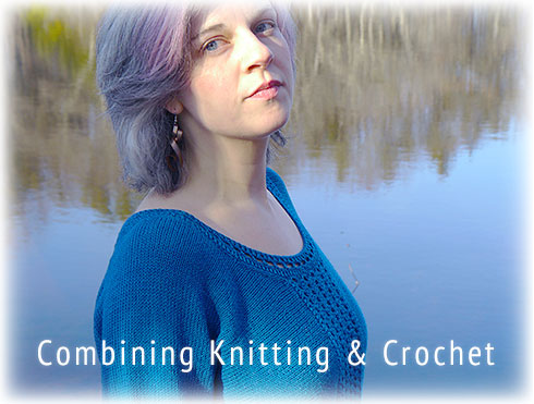 Combining Knitting & Crochet - Leocadia, Free Pattern