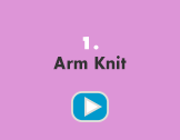 How-To Arm Knit - video