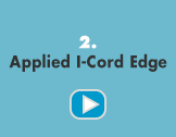 Applied I-Cord Edge - video