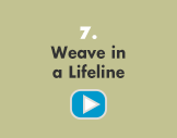 How-to Weave ina Straight Line