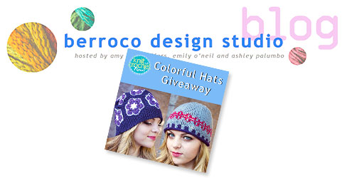 Want to win the yarn for one of these colorful hats? Enter our giveaway on the blog!