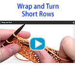 Wrap and Turn Short Rows