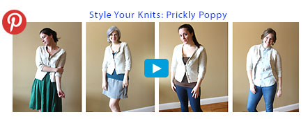 Style Your Knits: Prickly Poppy