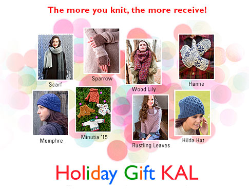 Holiday Gift KAL - The more you knit, the more you receive!